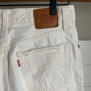 Levi’s 501 white wash
